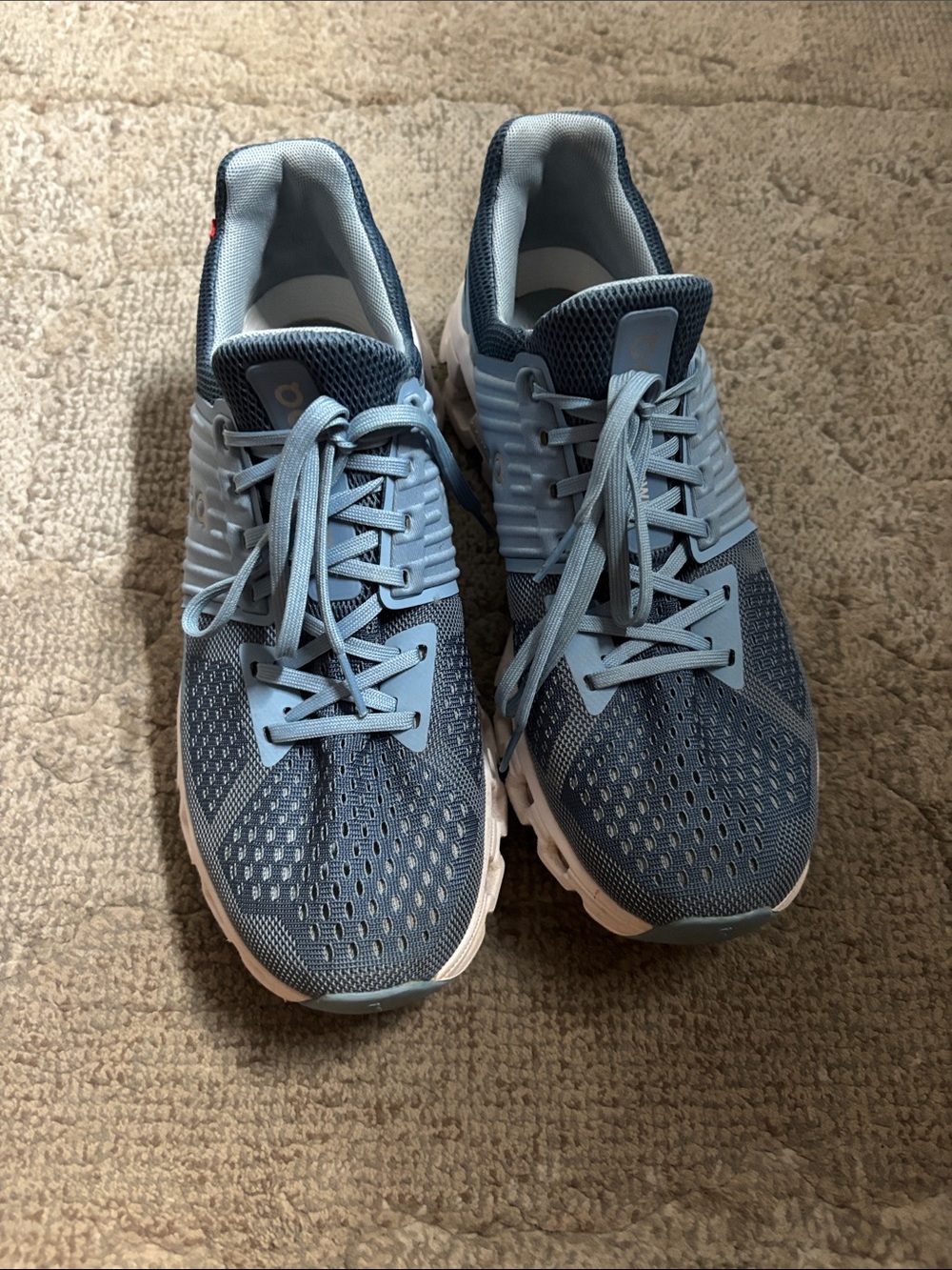 Women's OC Performance Running Sneakers - Light Blue/Navy - size 9